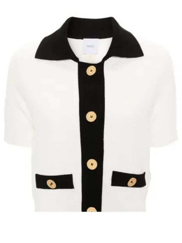 3D Knit Jacket White - PATOU - BALAAN 2