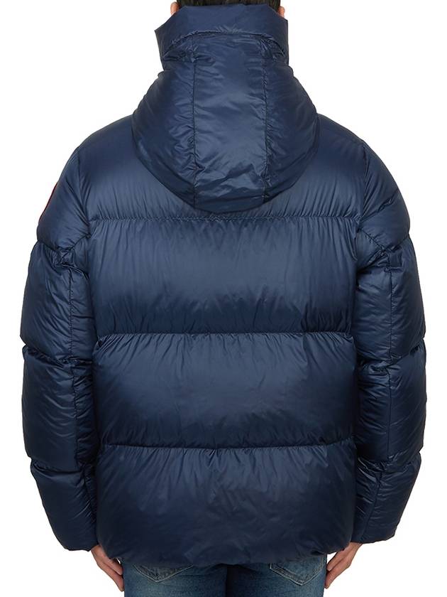 Men's Crofton Down Puffer Short Padding Atlantic Navy - CANADA GOOSE - BALAAN 5