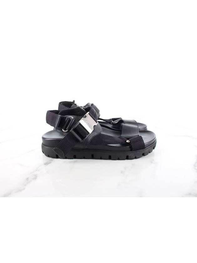 Velcro silver sandal slippers 6 250 - PRADA - BALAAN 6