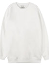 Back Label Sweatshirt White - ACNE STUDIOS - BALAAN 4