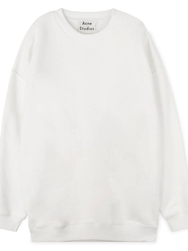 Back Label Sweatshirt White - ACNE STUDIOS - BALAAN 4