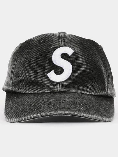 Pigment S Logo 6 Panel Ball Cap Black - SUPREME - BALAAN 2