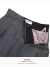 diagonal mini pleated skirt - THOM BROWNE - BALAAN 11