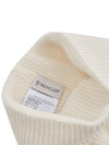 Logo Patch Wool Beanie 3B00048 M1241 035 - MONCLER - BALAAN 9