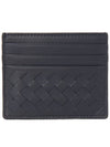 Intrecciato Classic Card Wallet Navy - BOTTEGA VENETA - BALAAN 3