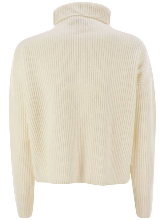 GOLIA - Wool and cashmere turtleneck sweater - MAX MARA - BALAAN 2