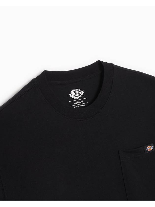 short sleeve t-shirt DK0A4YFCBLK1 BLK1 black - DICKIES - BALAAN 4