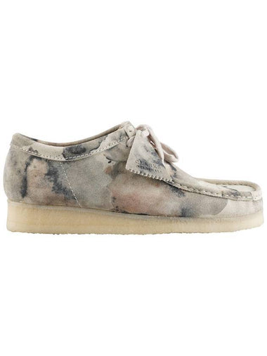 Wallaby Suede Camouflage Loafers Offwhite - CLARKS - BALAAN 1