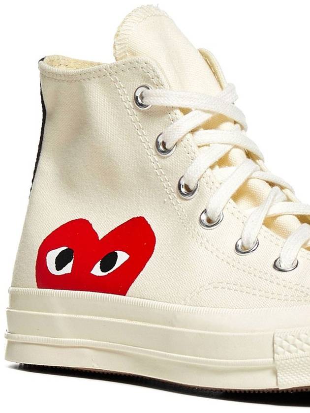 Comme Des Garçons Play Chuck 70 High-Top Sneakers - COMME DES GARCONS PLAY - BALAAN 4