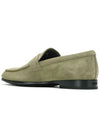 Men's Suede Penny Loafers Green - TOD'S - BALAAN 5