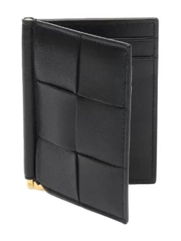 Intrecciato money clip card wallet - BOTTEGA VENETA - BALAAN 1