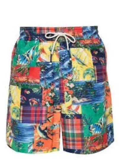 Logo Patch Swim Shorts - POLO RALPH LAUREN - BALAAN 2