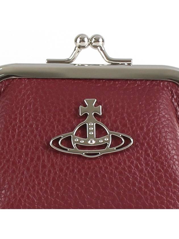 Mini Frame Perth Coin Wallet Burgundy Red - VIVIENNE WESTWOOD - BALAAN 5