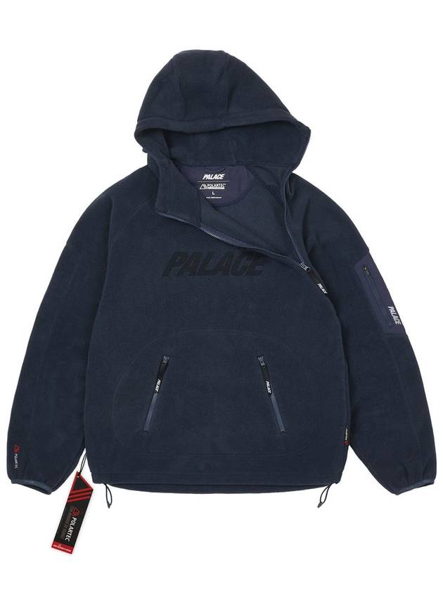 Polartec Venter Hood Jacket Navy - PALACE - BALAAN 2