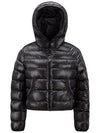 1A00023 595OK 999 Women s NERE black short jacket - MONCLER - BALAAN 1