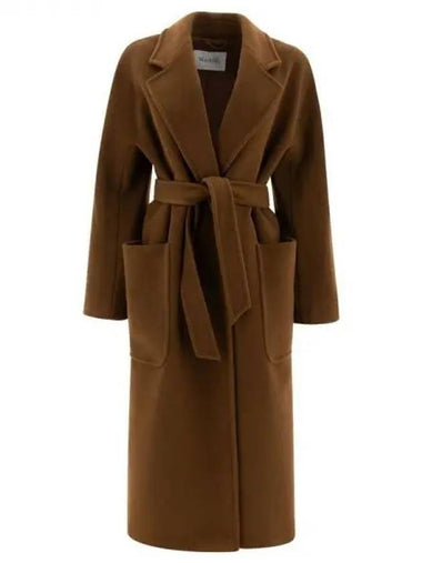 Max Mara Atuale belted camel wool coat - MAX MARA - BALAAN 1