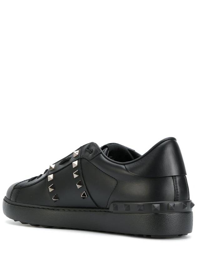 Valentino Garavani Sneakers Black - VALENTINO - BALAAN 3