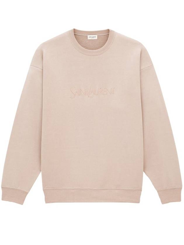 hooded sweatshirt 802001 Y36SW 9950 NUDE ROSE - SAINT LAURENT - BALAAN 2