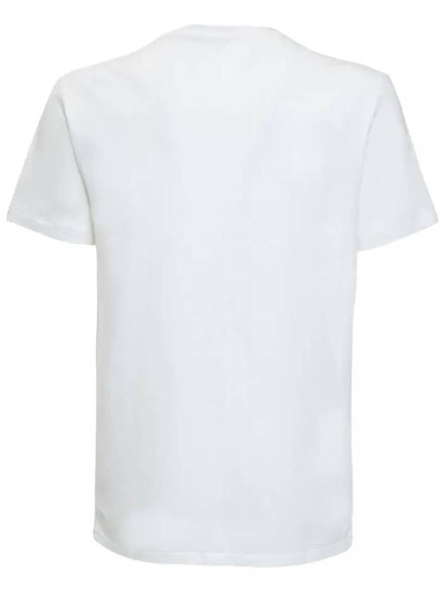 Bear Print Short Sleeve T-Shirt White - POLO RALPH LAUREN - BALAAN 4