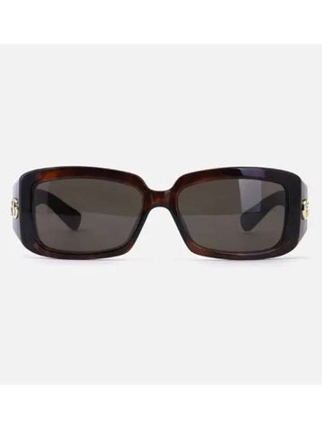 Eyewear Rectangular Frame Sunglasses Brown - GUCCI - BALAAN 1