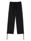 Fresh Cargo Wool Straight Pants Black - MSGM - BALAAN 2