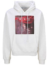 Caravaggio Arrow Print Hoodie White - OFF WHITE - BALAAN 1