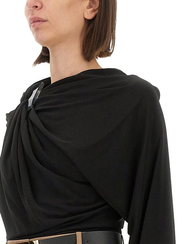 Victoria Beckham Draped Top - VICTORIA BECKHAM - BALAAN 4