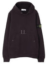 Garment Dyed Hoodie Dark Burgundy - STONE ISLAND - BALAAN 2