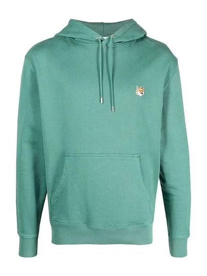 Fox Head Patch Regular Hoodie Pine Green - MAISON KITSUNE - BALAAN 2