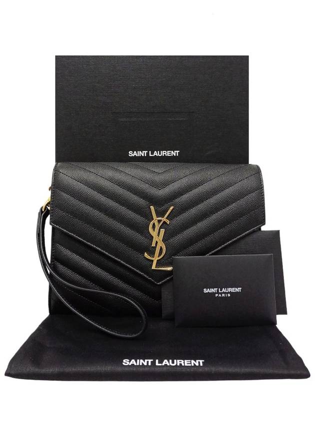 Women s 617662 Monogram Matelasse Clutch Strap - SAINT LAURENT - BALAAN 8