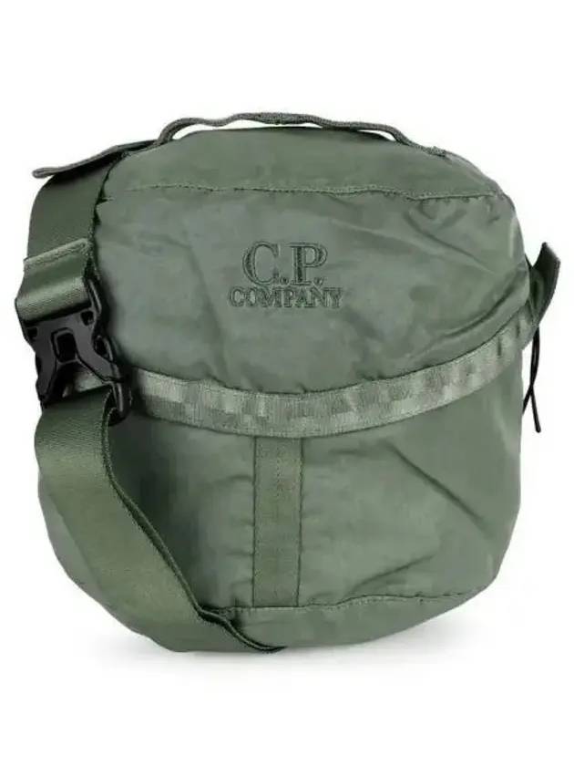 Men's B Nylon Cross Bag Green - CP COMPANY - BALAAN 2