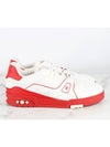 LV trainer sneakers red 8 270 - LOUIS VUITTON - BALAAN 7