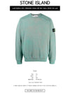 Men's Crew Neck Cotton Sweatshirt Green - STONE ISLAND - BALAAN 3