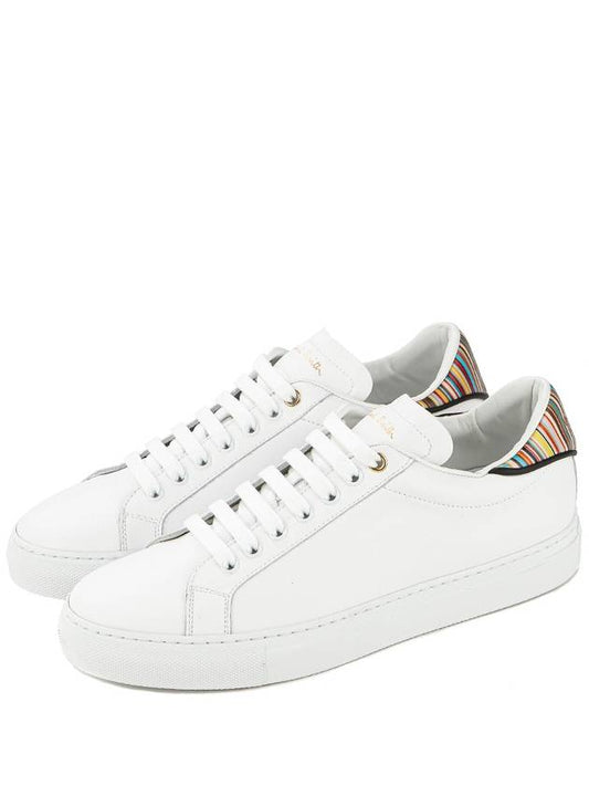 Stripe Logo Low Top Sneakers White - PAUL SMITH - BALAAN 2