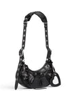 Le Cagole XS Lambskin Shoulder Bag Black - BALENCIAGA - BALAAN 3