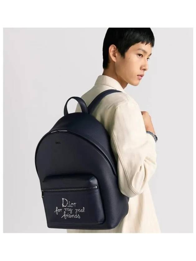 Hilton Nel Rider 2.0 Zipper Backpack Navy - DIOR - BALAAN 6