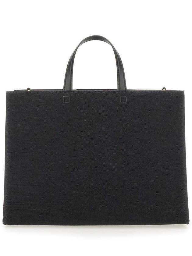 Canvas G Medium Tote Bag Black - GIVENCHY - BALAAN 5