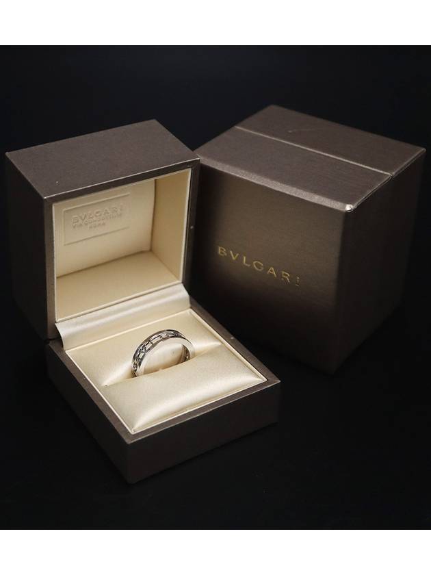 Women s Bvlgari 359357 18K White Gold B Zero One Openwork 1 Band Ring No 58 Korea 17 gt Gangbuk used luxury goods - BVLGARI - BALAAN 3