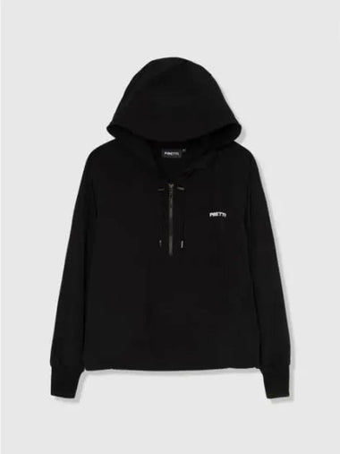 Savona Hooded Anorak W Black - PIRETTI - BALAAN 1