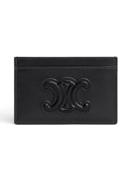 Coeur Triomphe Card Wallet Black - CELINE - BALAAN 1