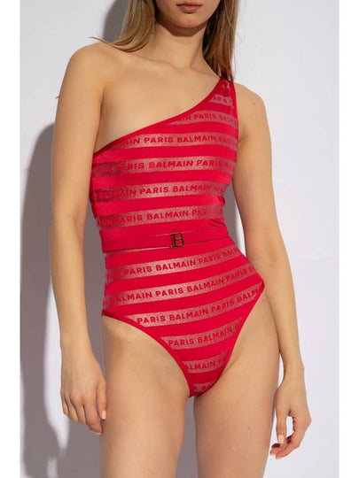 Balmain One-piece Swimsuit, Women's, Red - BALMAIN - BALAAN 2