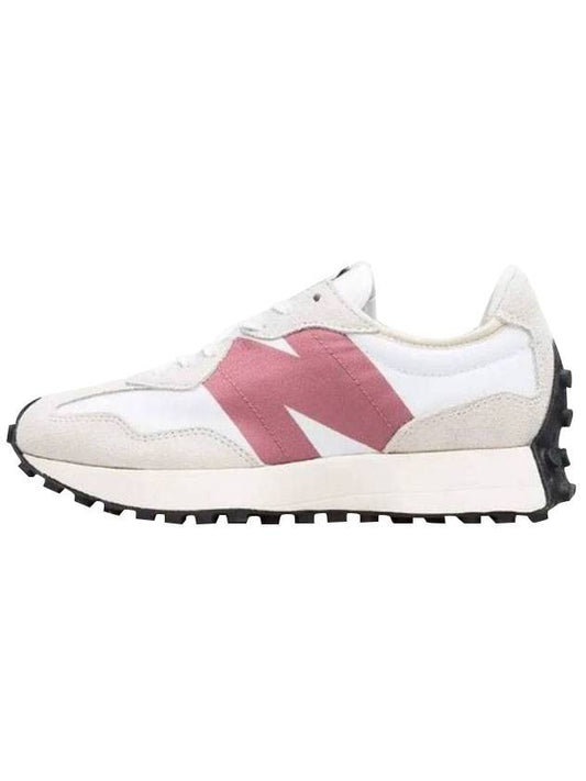 327 Low Top Sneakers Light Grey Rose - NEW BALANCE - BALAAN 1