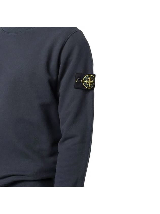 Wappen Patch Crewneck Sweatshirt Navy - STONE ISLAND - BALAAN 5