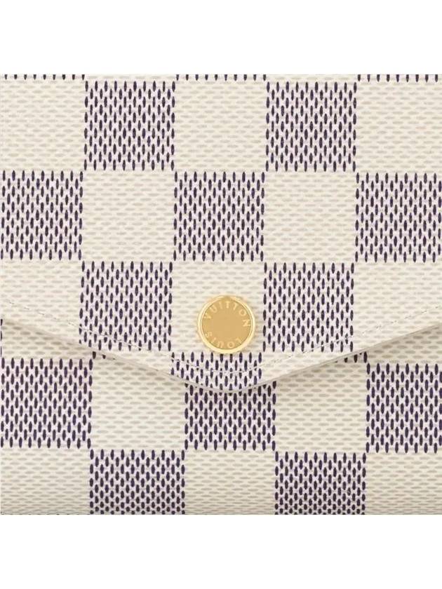 Women's Sarah Damier Azur Long Wallet Ivory - LOUIS VUITTON - BALAAN 5