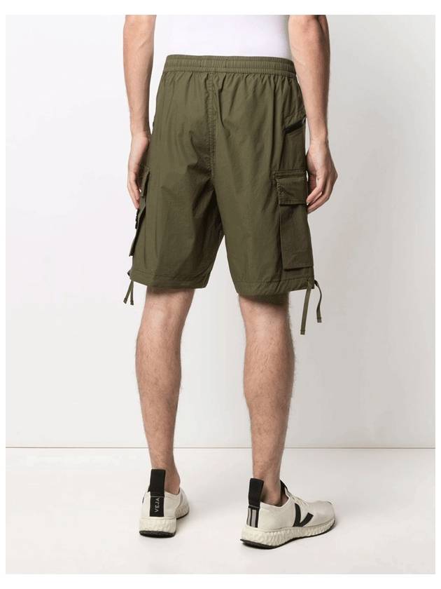 21SS Wappen Patch Bermuda Cargo Shorts 7415L0403 - STONE ISLAND - BALAAN 4