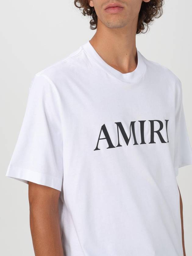 T-shirt Amiri in cotone con stampa logo - AMIRI - BALAAN 4