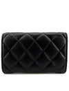 Caviar gold flap card wallet - CHANEL - BALAAN 5