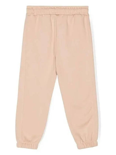 Kids Sketch Logo Track Pants Beige - MSGM - BALAAN 2