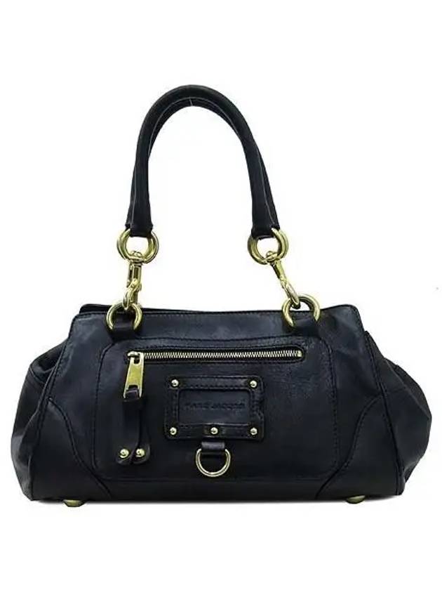 Black leather tote bag - MARC JACOBS - BALAAN 1