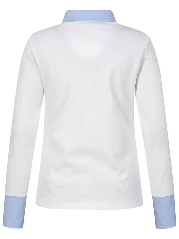 Shirt Collar Neck Combi Slim T-Shirt MO4MB310 - P_LABEL - BALAAN 6